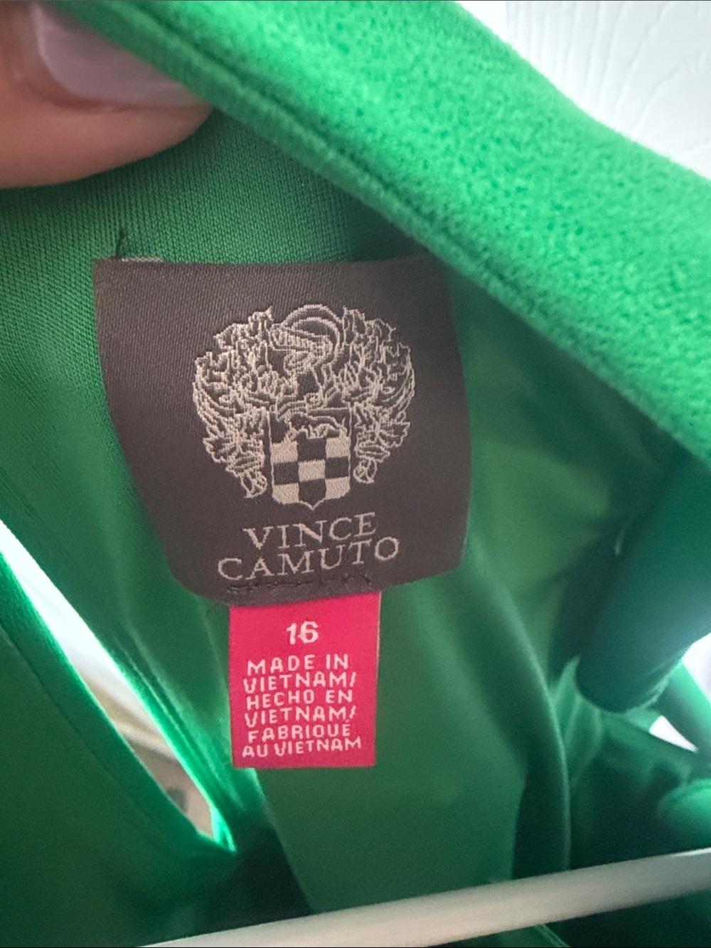 Vince Camuto Emerald Green Ruffle Sleeve Midi Dress - Picture 4 of 5